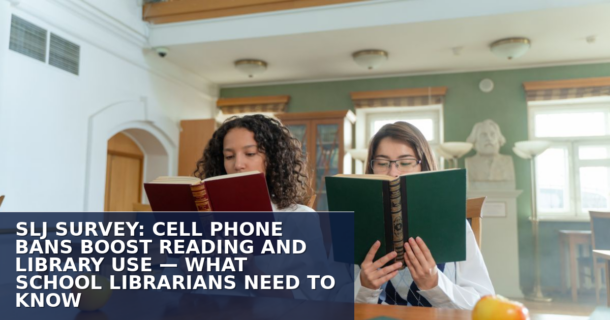 Cell Phone Bans Boost Library Use: SLJ Survey & Librarian Tips