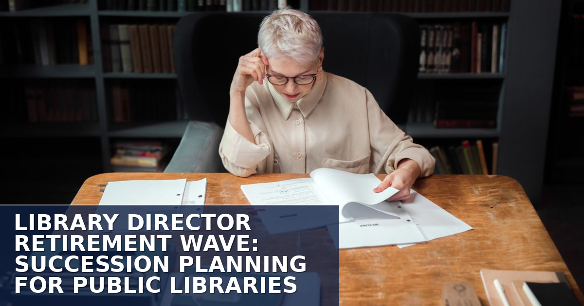 Library Director Succession Planning for Public Libraries