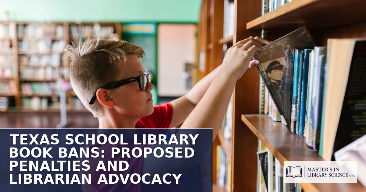 Texas School Library Book Bans: Proposed Penalties