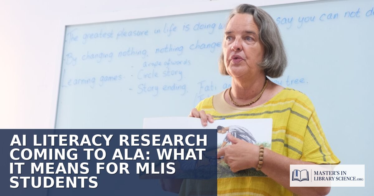 AI Literacy in Academic Libraries: A Guide for MLIS Students