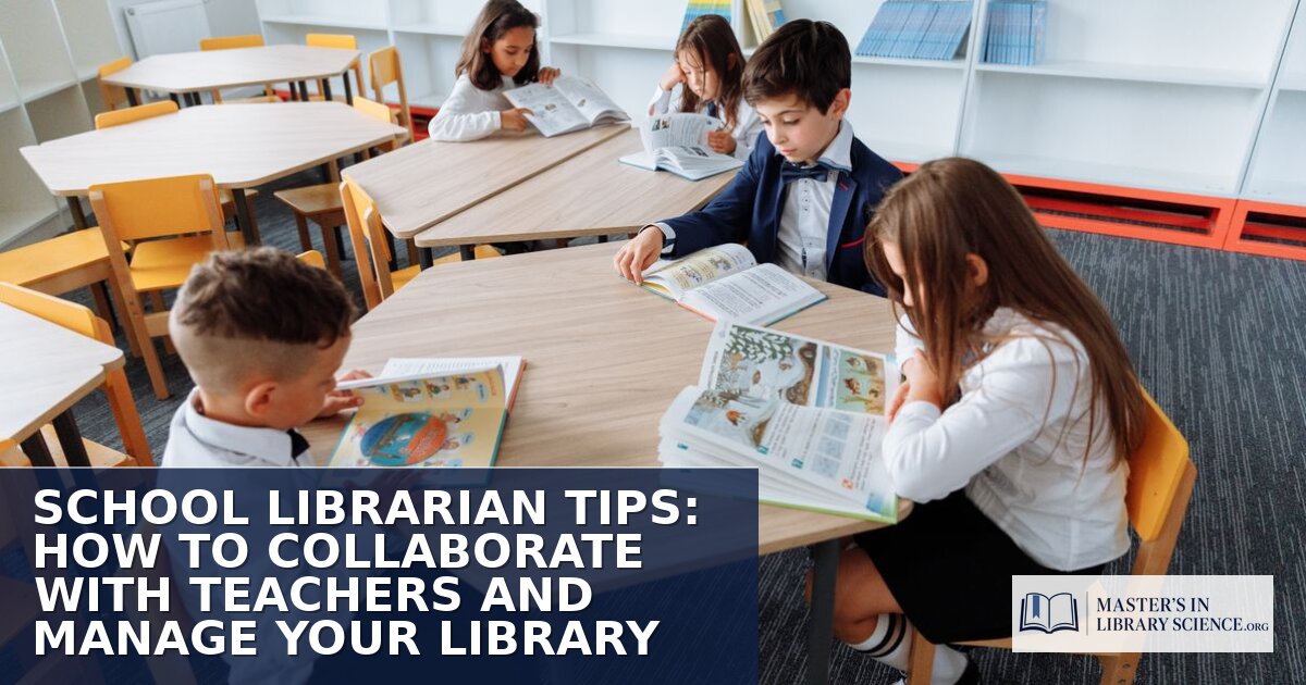 School Librarian Tips: Collaboration & Library Management