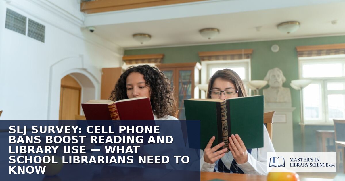 Cell Phone Bans Boost Library Use: SLJ Survey & Librarian Tips