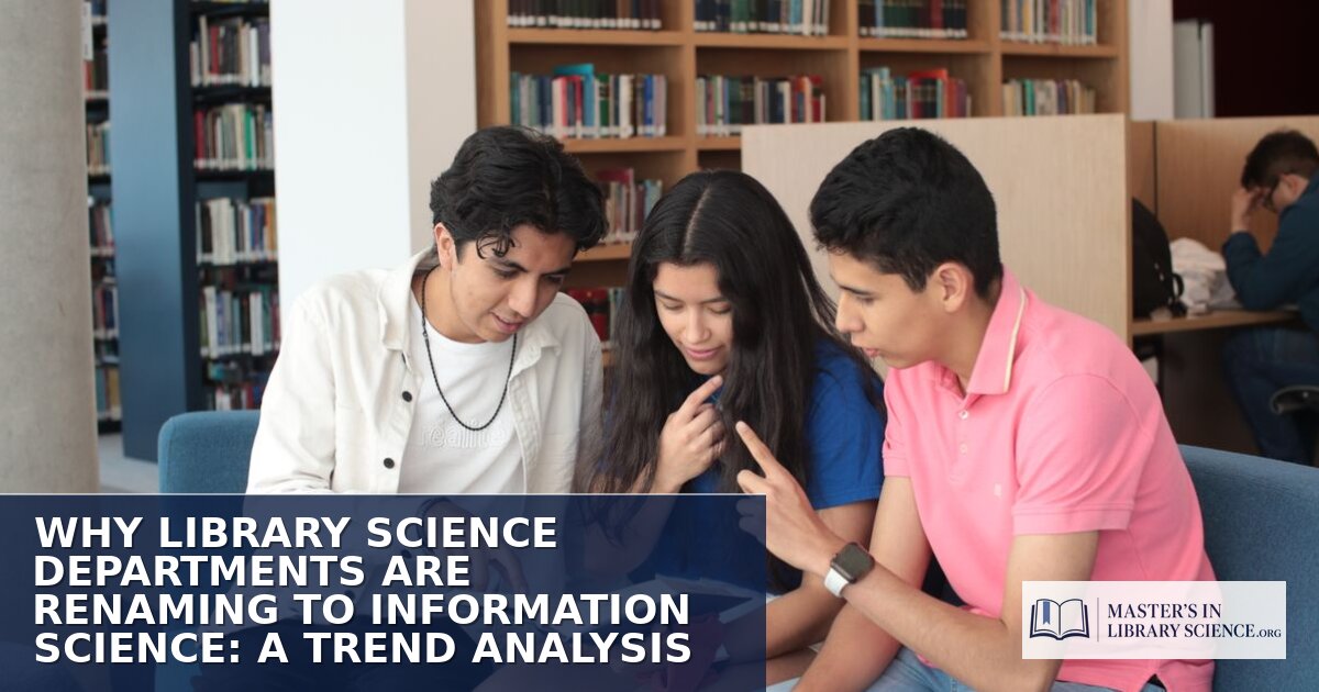 Library Science to Information Science: 2026 Department Renaming Trend