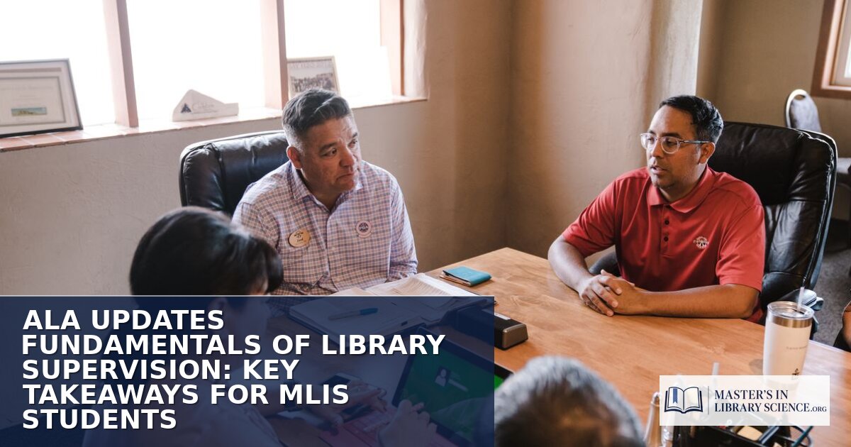 ALA’s Fundamentals of Library Supervision 4th Ed: MLIS Guide